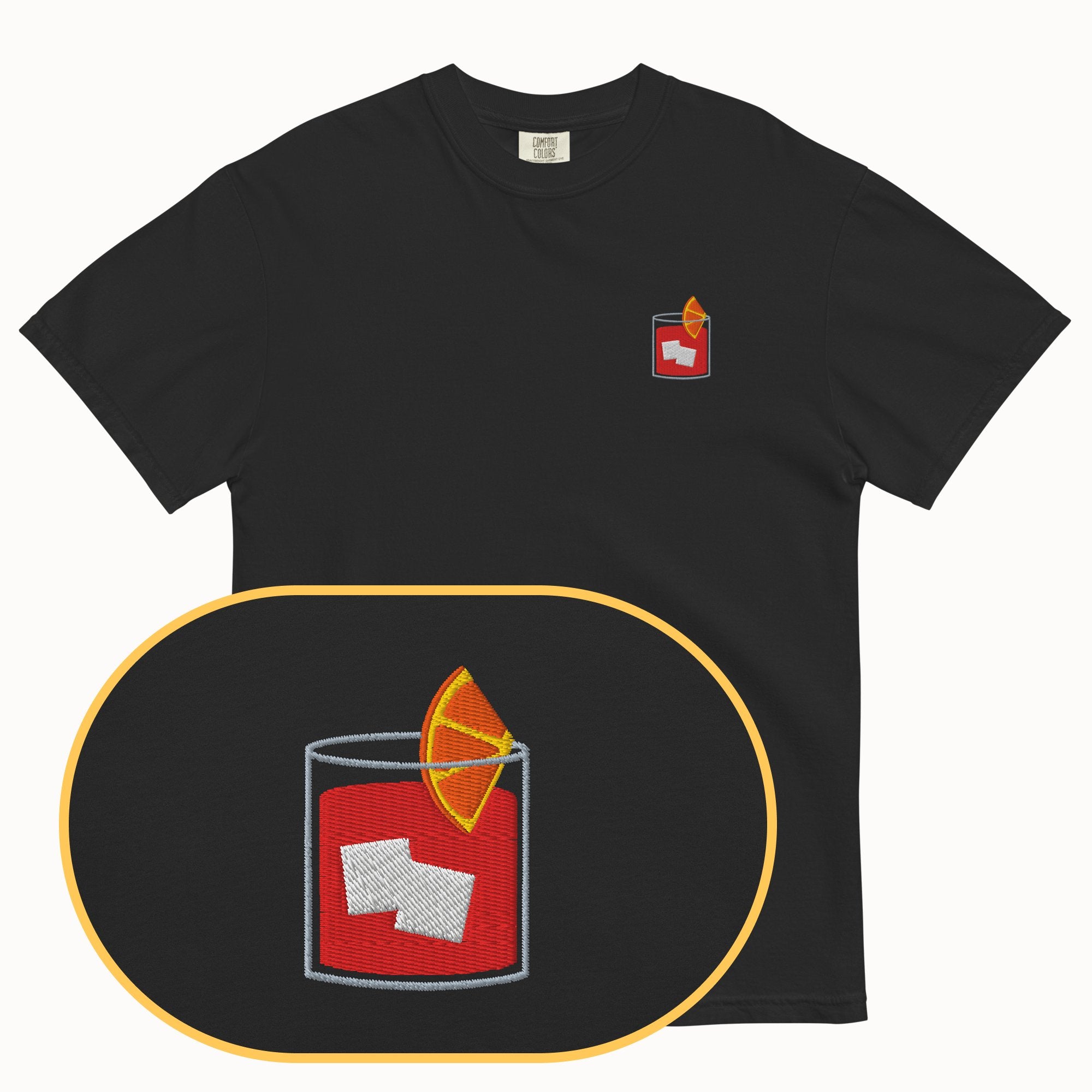 Negroni T-Shirt (Embroidered)
