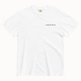 No cappuccino after noon T-Shirt (Embroidered)