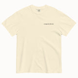 No cappuccino after noon T-Shirt (Embroidered)