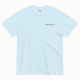 No cappuccino after noon T-Shirt (Embroidered)