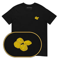 Orecchiette T-Shirt (Embroidered) — Black — zoom detail