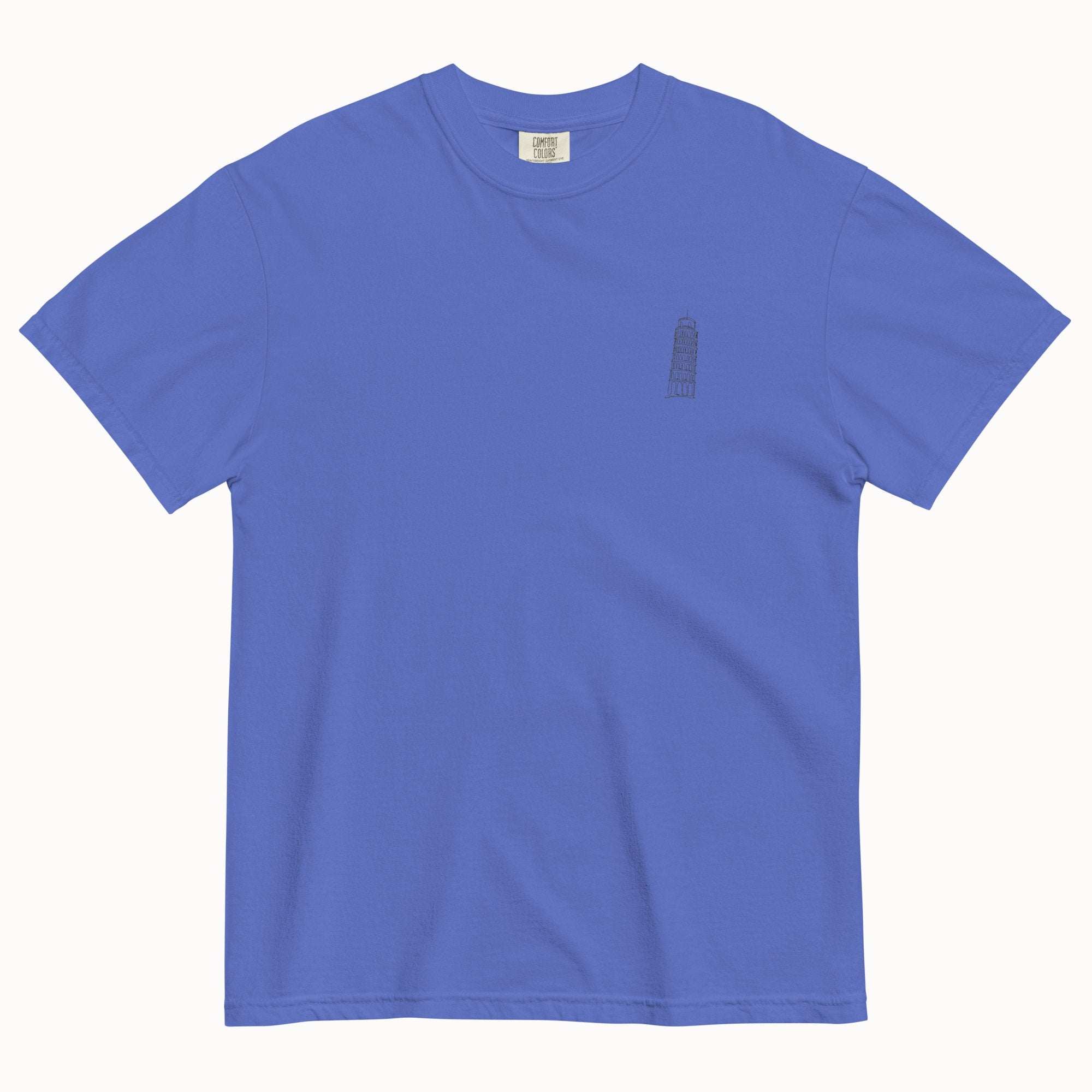 Pisa Tower T-Shirt (Embroidered)