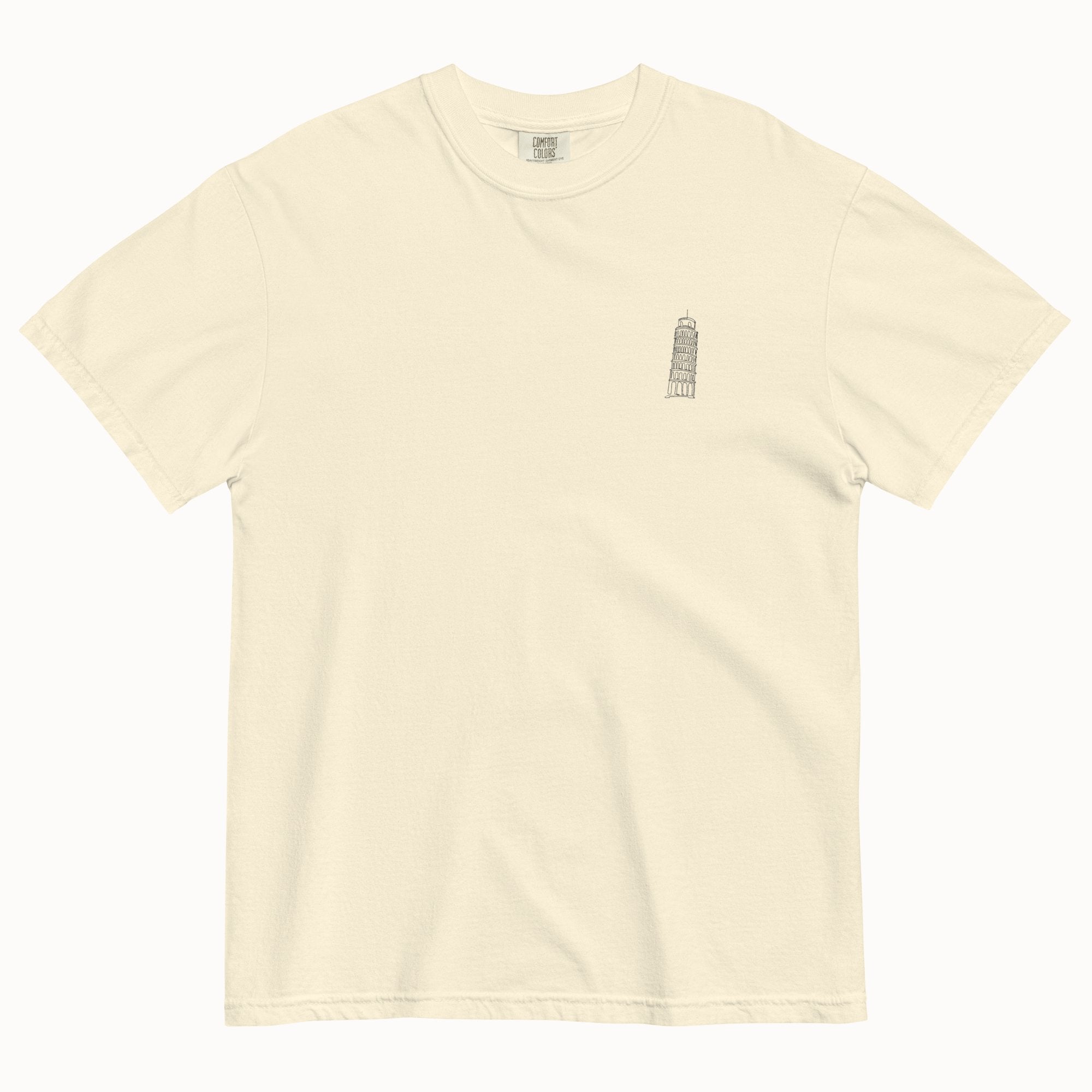 Pisa Tower T-Shirt (Embroidered)