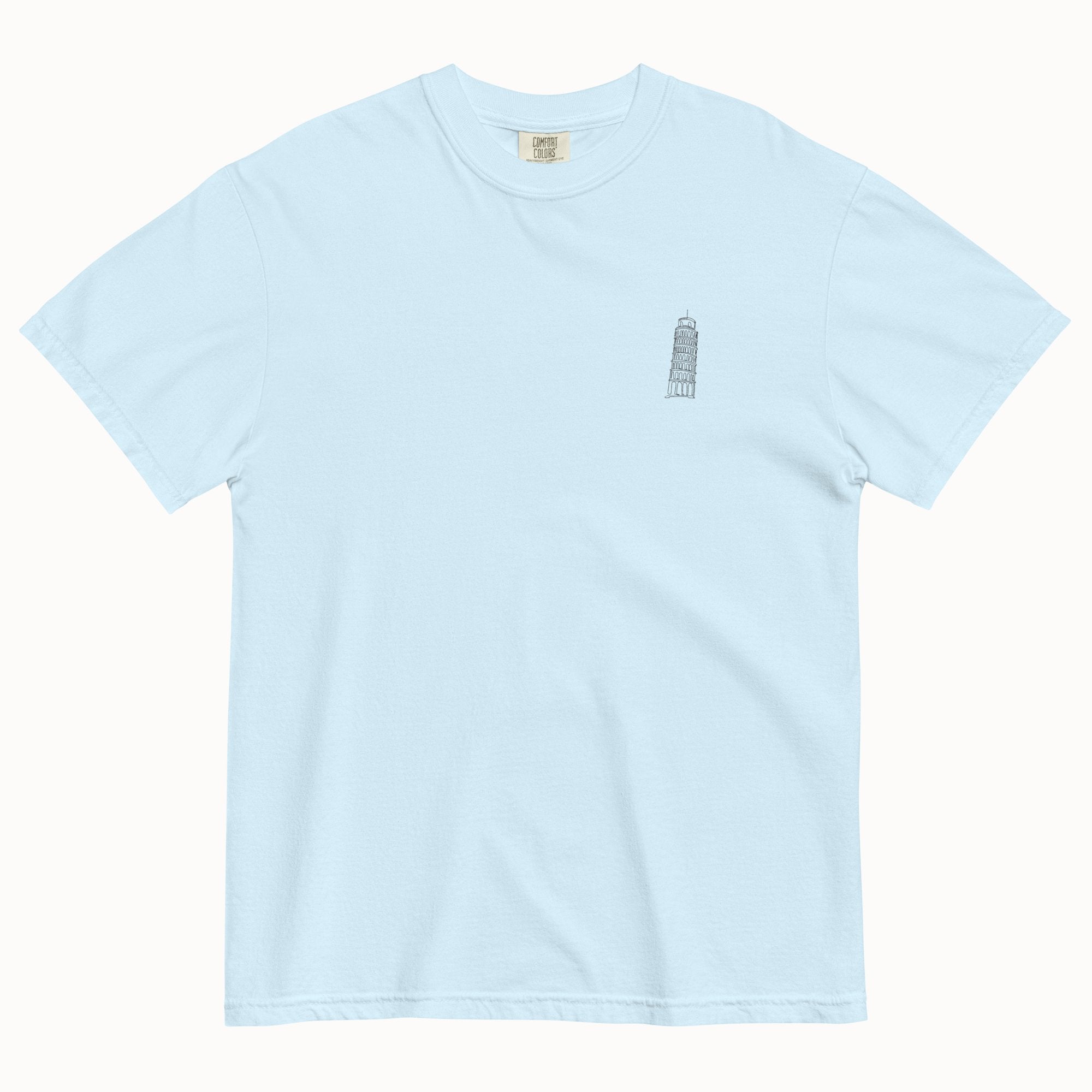 Pisa Tower T-Shirt (Embroidered)