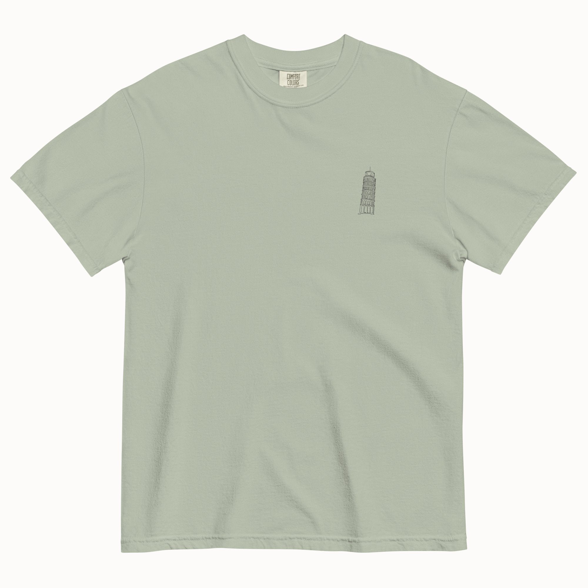 Pisa Tower T-Shirt (Embroidered)