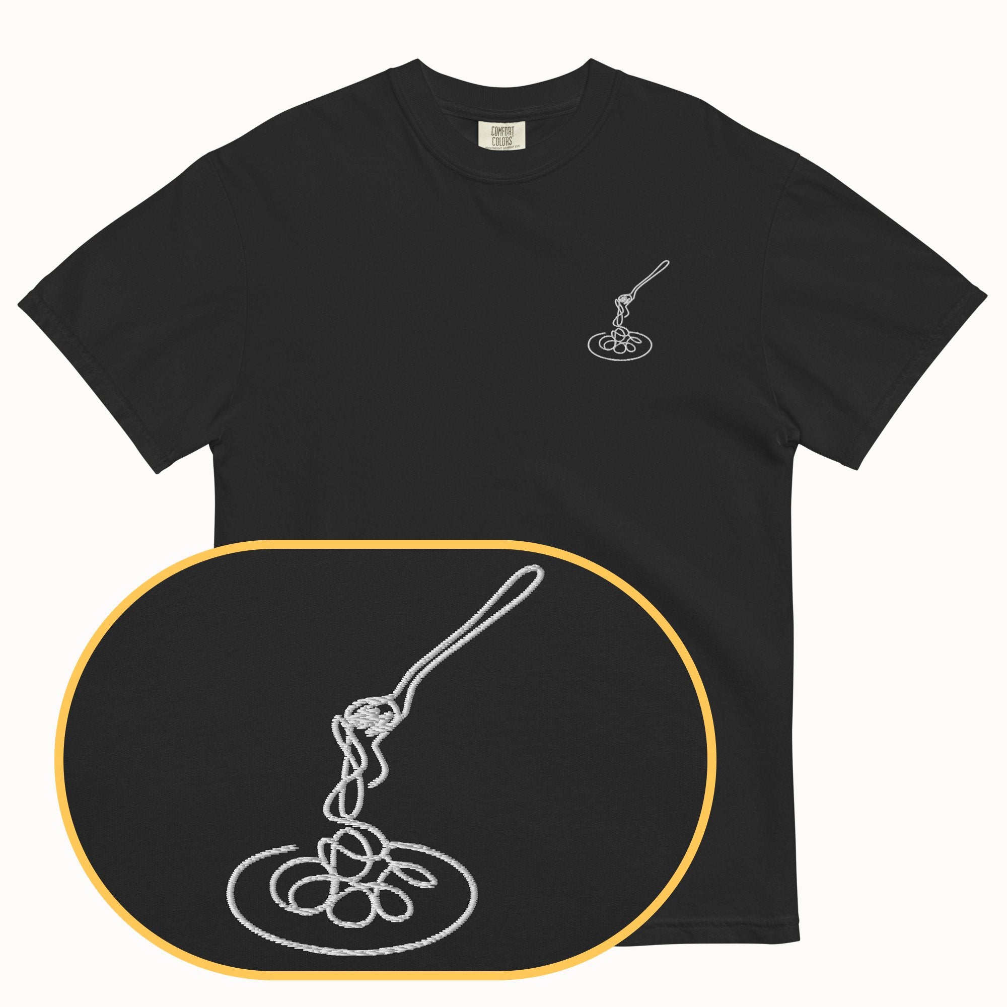 Spaghetti T-Shirt (Embroidered)