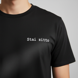 Stai zitto T-Shirt (Embroidered)