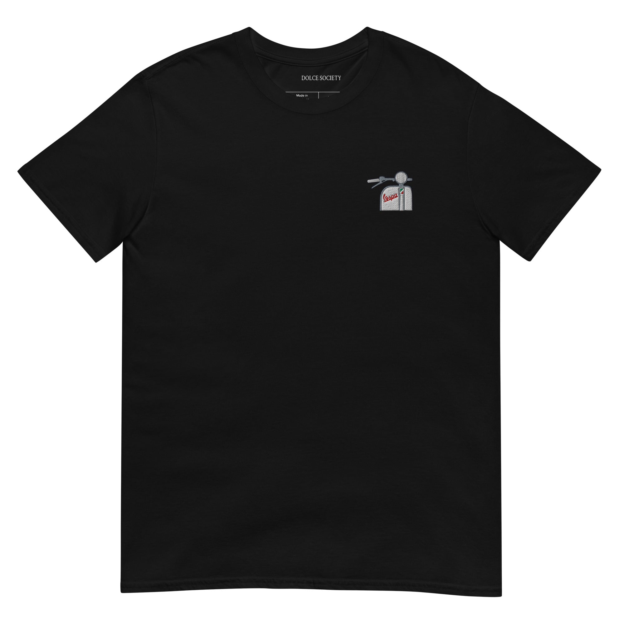 Vespa Frontale T-Shirt (Embroidered)