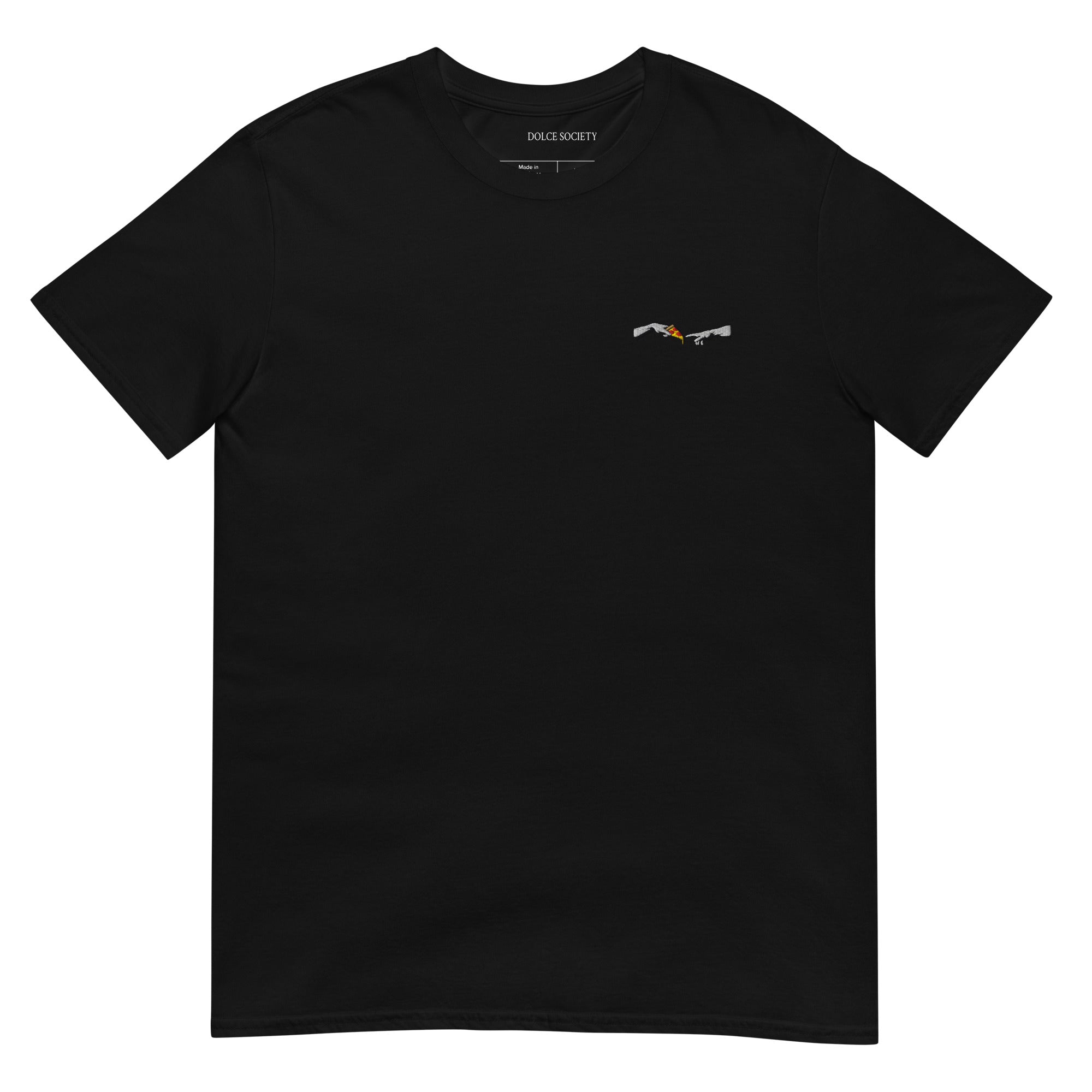 Michelangelo Pizza T-Shirt (Embroidered)