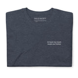 At least my mum made me Italian T-Shirt (Embroidered) @shop name