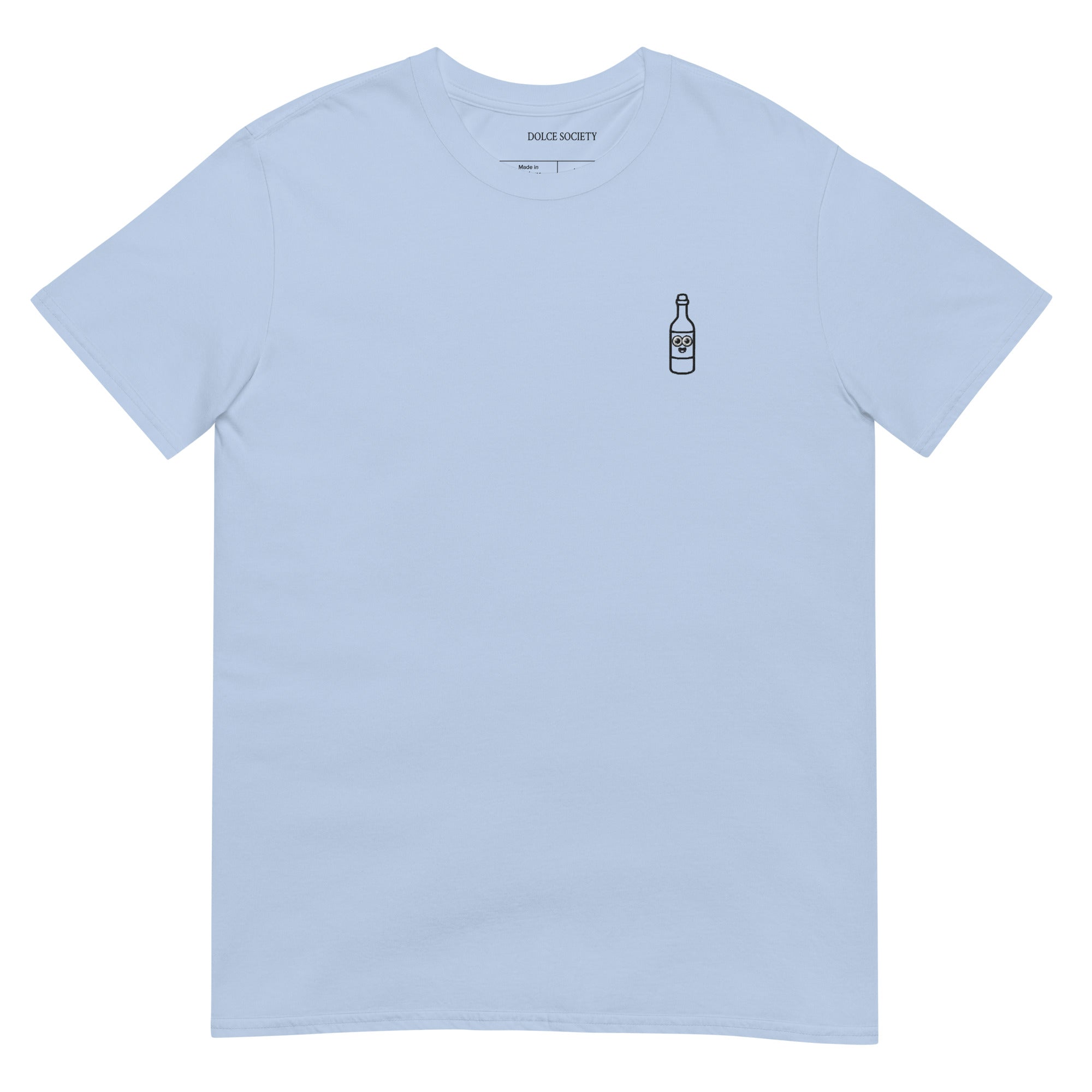 Bottiglia di Vino T-Shirt (Embroidered)