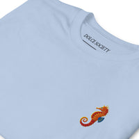 Seahorse T-Shirt (Embroidered) @shop name