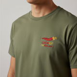 Luckily I'm Italian T-Shirt (Embroidered)