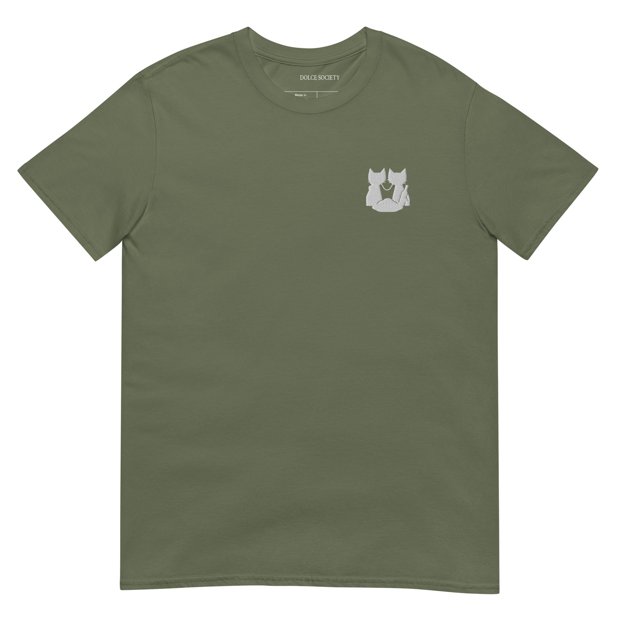 Gatti e Spaghetti T-Shirt (Embroidered)