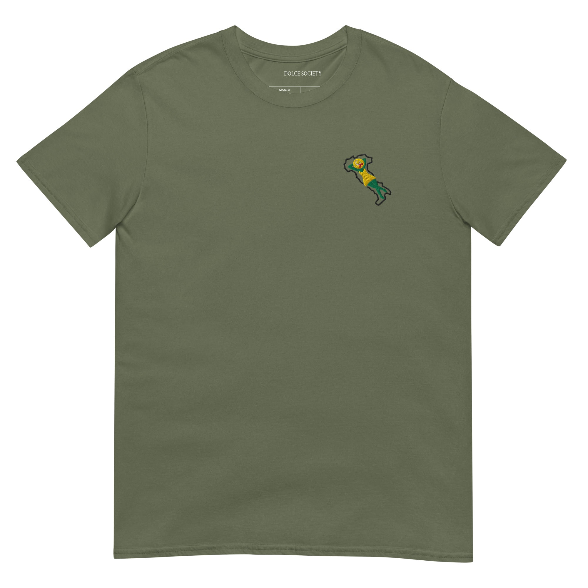 Italia Woman T-Shirt (Embroidered)