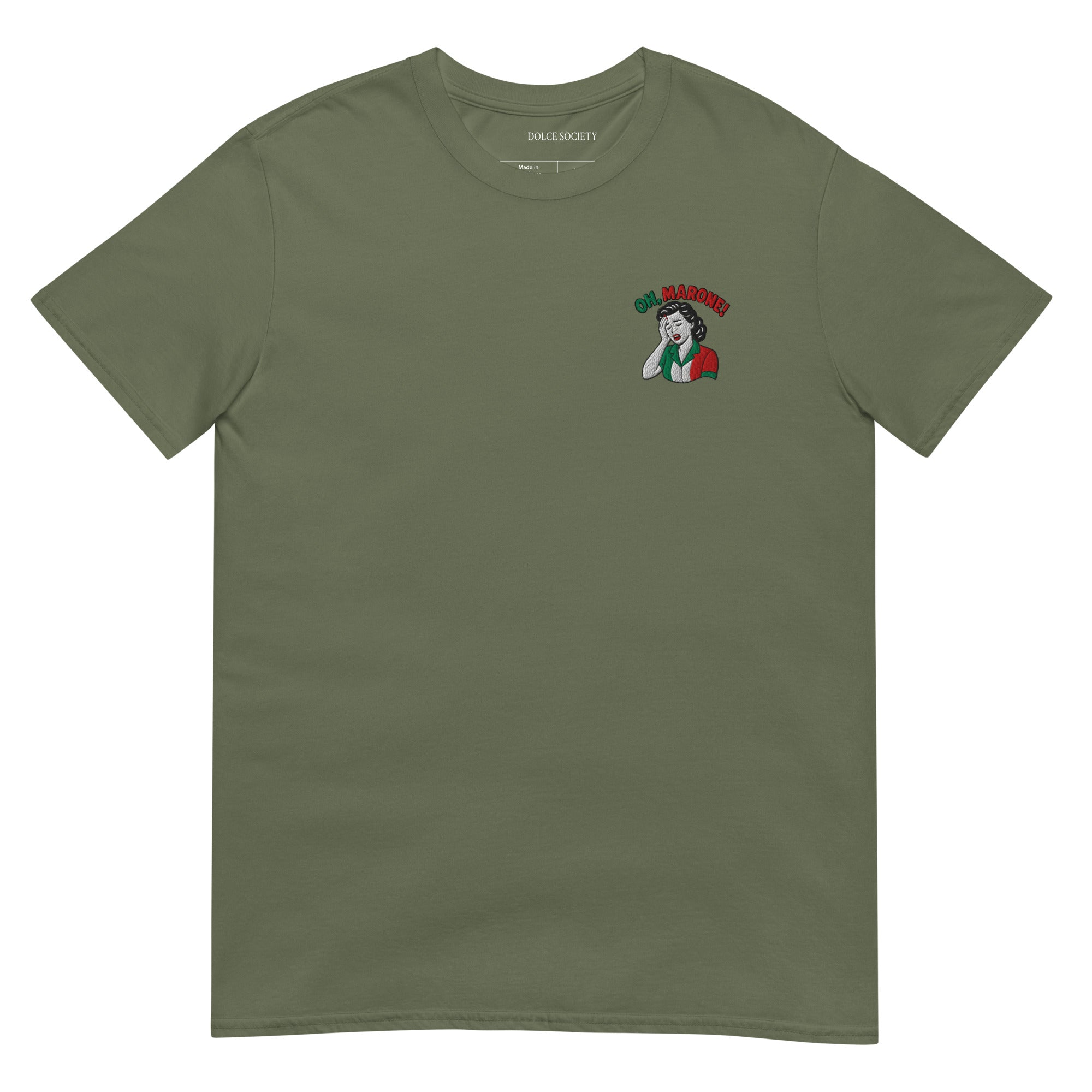 Oh Marone T-Shirt (Embroidered)
