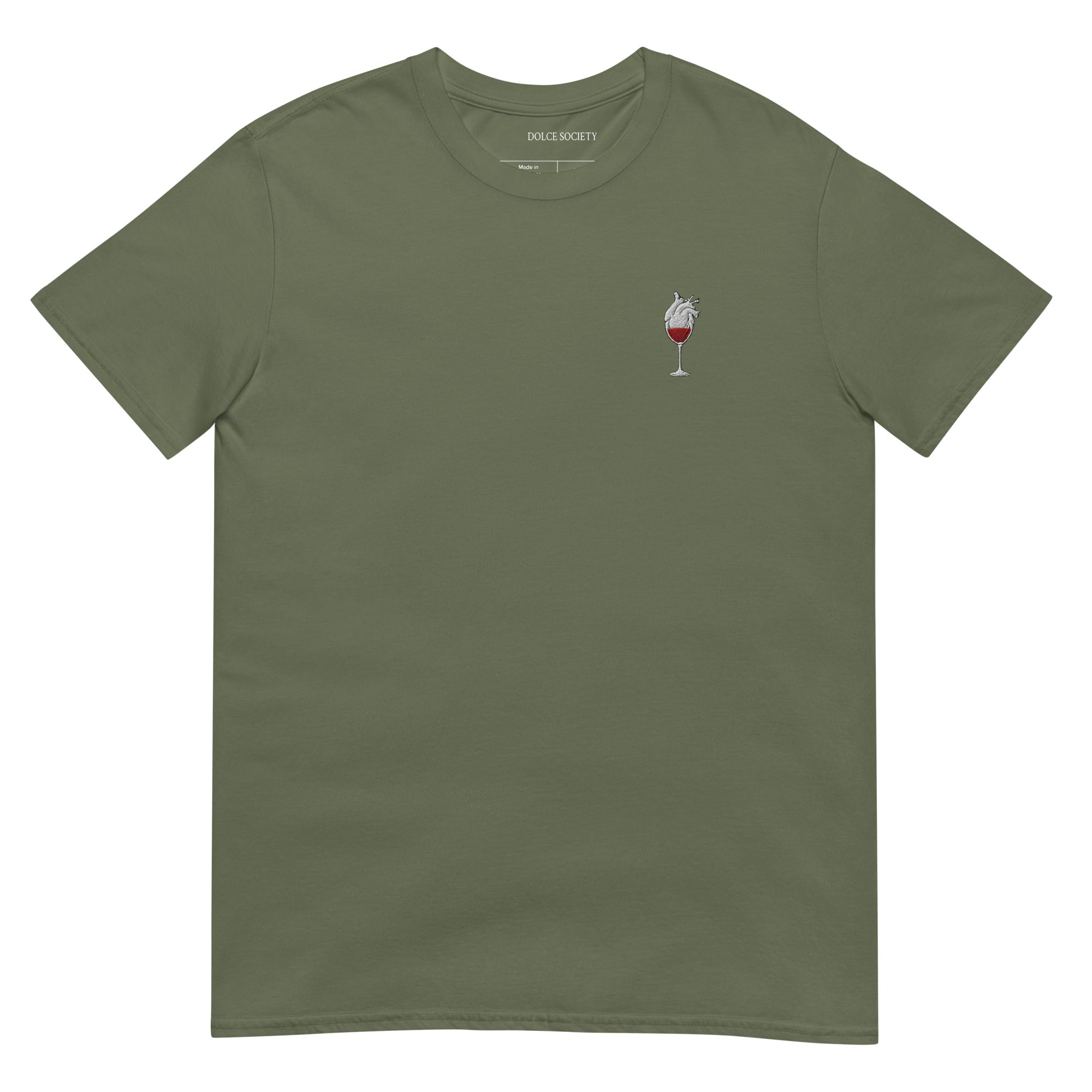 Cuore di Vino T-Shirt (Embroidered)