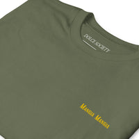 Mangia Mangia T-Shirt (Embroidered) @shop name