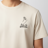 Born to gesticulate T-Shirt (Embroidered)