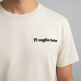Ti voglio bene T-Shirt (Embroidered)