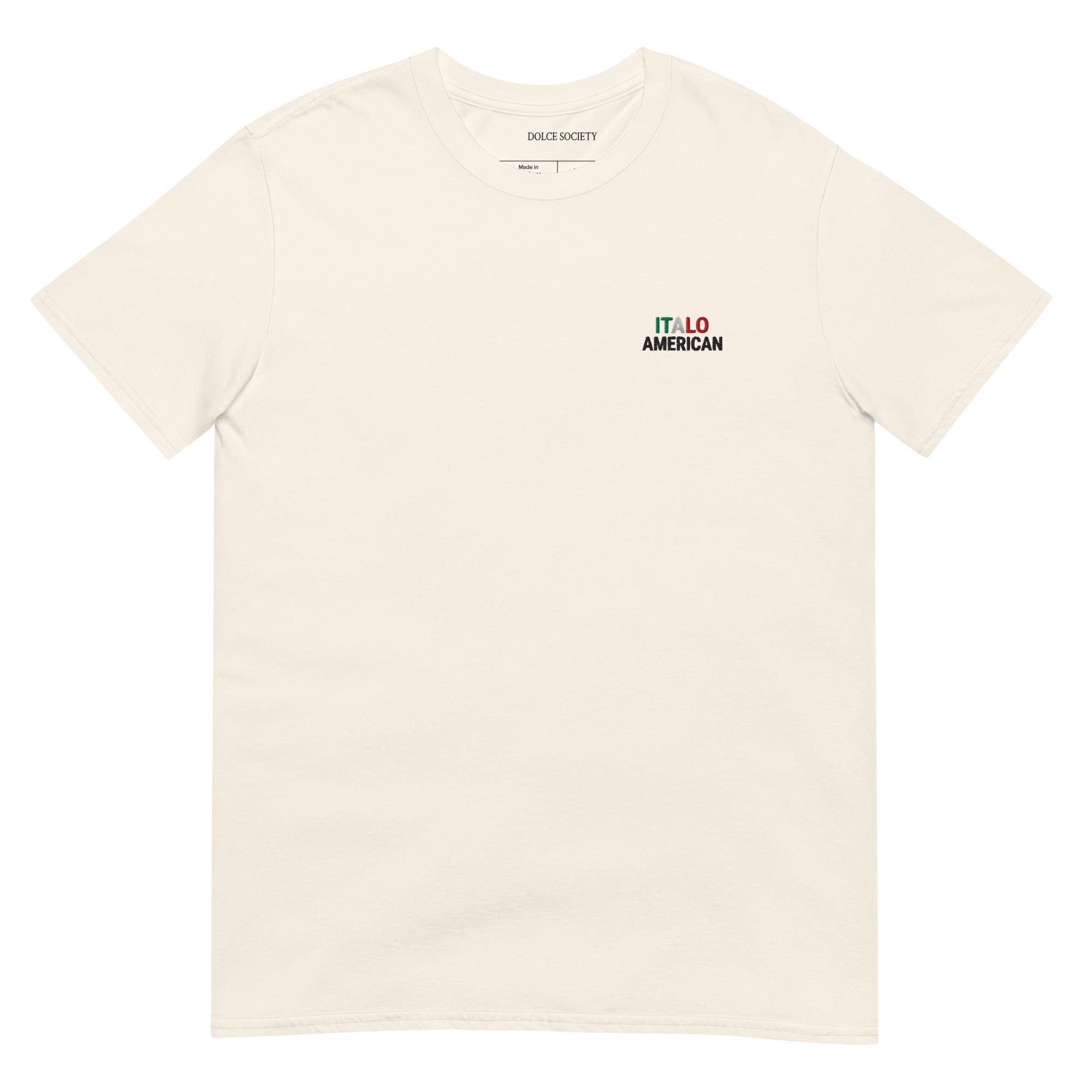 Italo American T-Shirt (Embroidered)