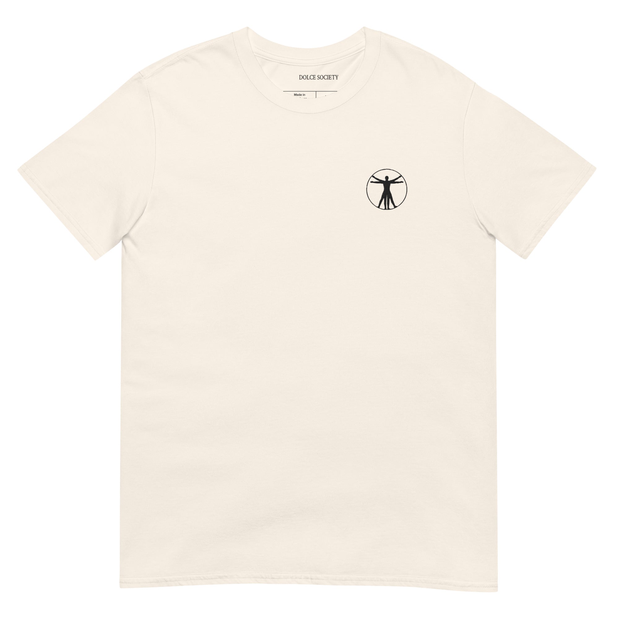 T-Shirt Uomo Vitruviano (Brodé)