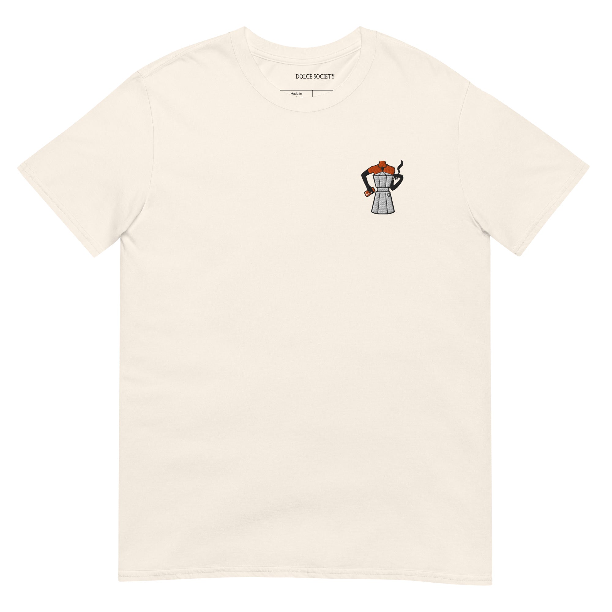Signora Mocca T-Shirt (Embroidered)