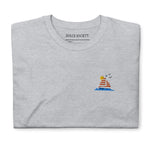 Boat T-Shirt (Embroidered) @shop name