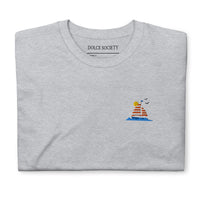 Boat T-Shirt (Embroidered) @shop name