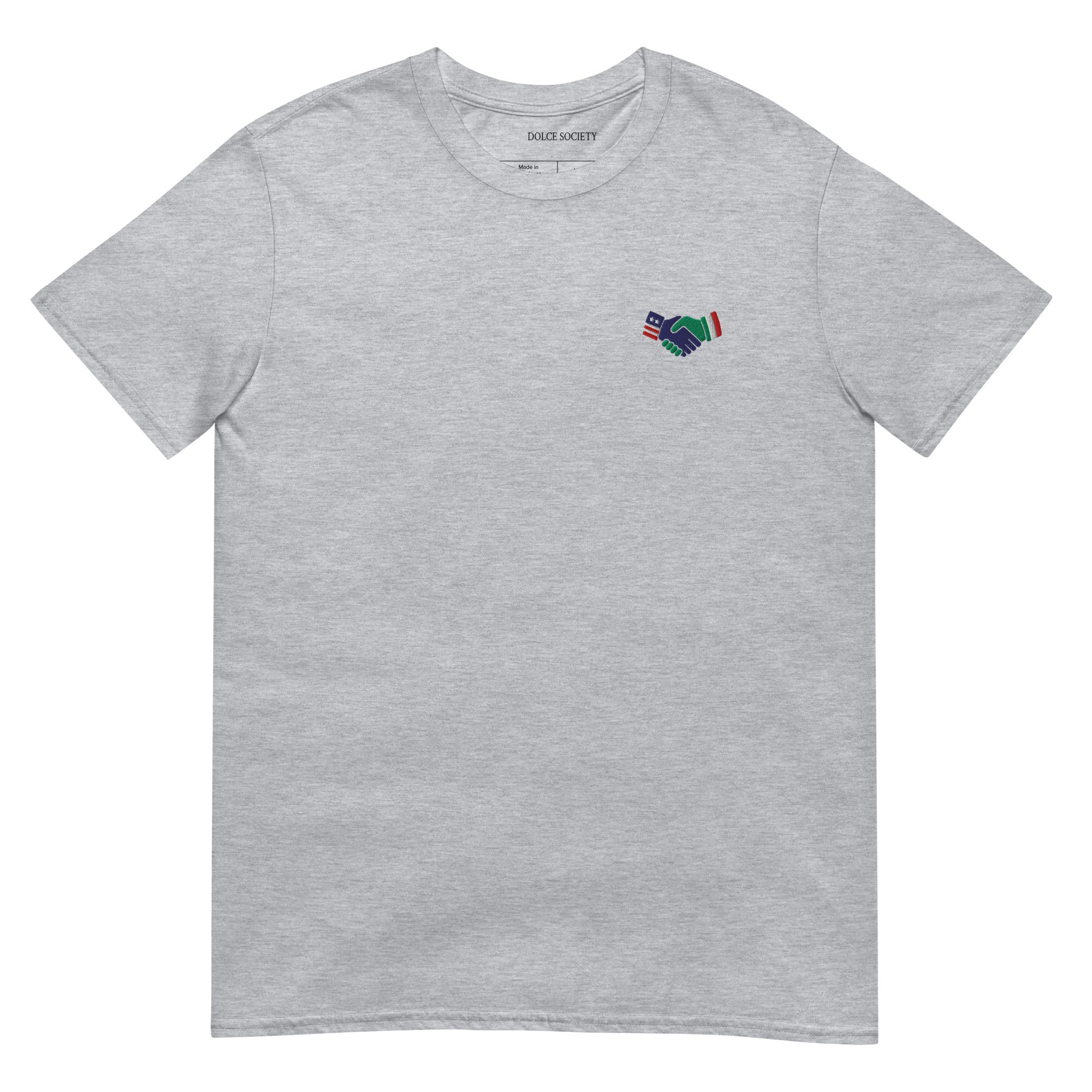 USA-Italia T-Shirt (Embroidered)