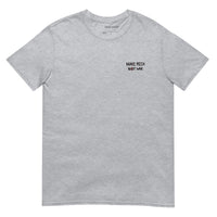 Make Pizza Not War T-Shirt (Embroidered)