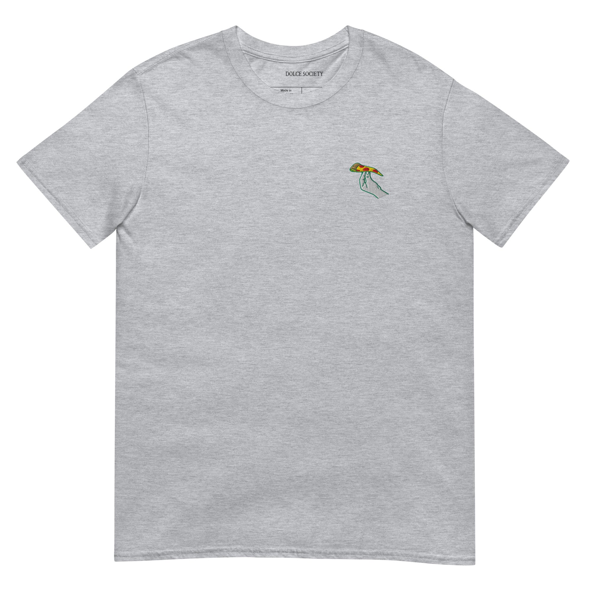 Mano e Pizza T-Shirt (Embroidered)