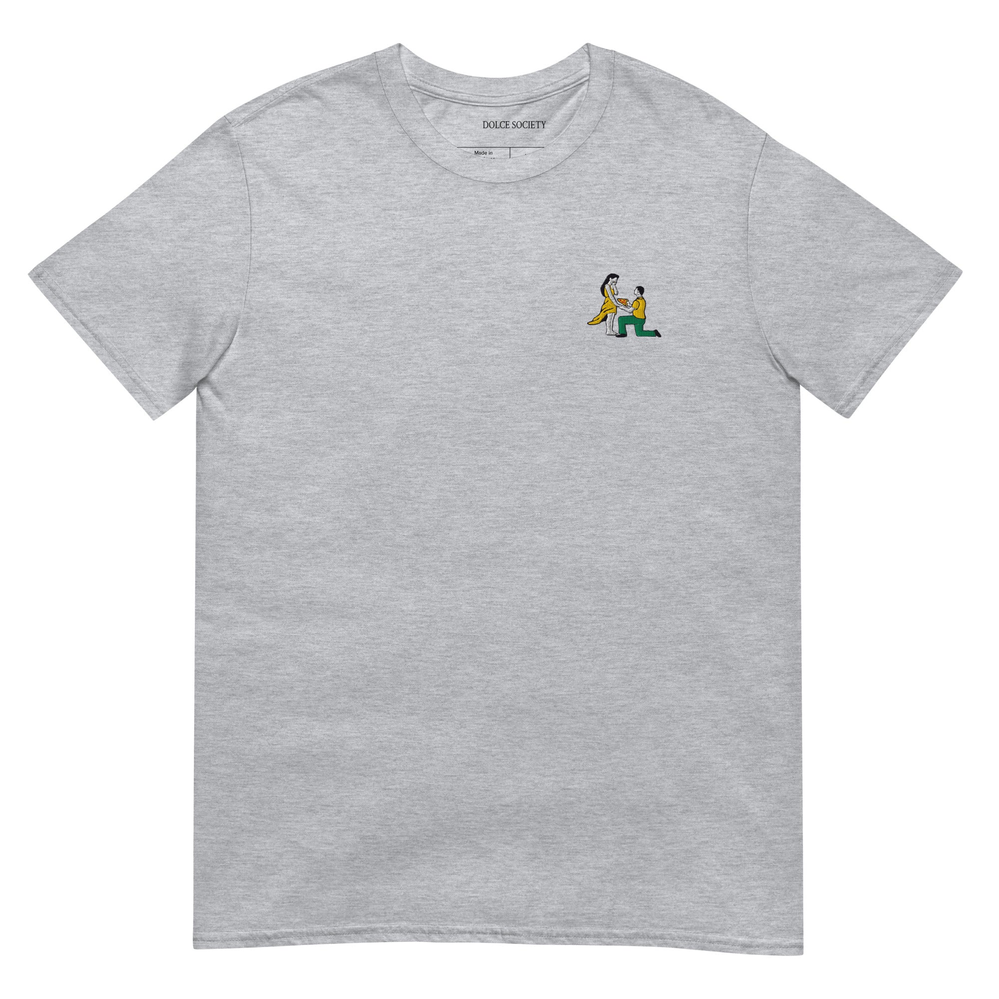 Sposi e Pizza T-Shirt (Embroidered)