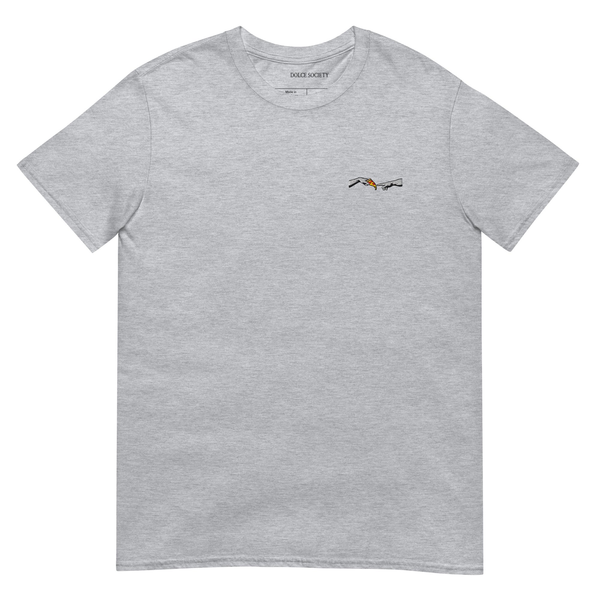 Michelangelo Pizza T-Shirt (Embroidered)