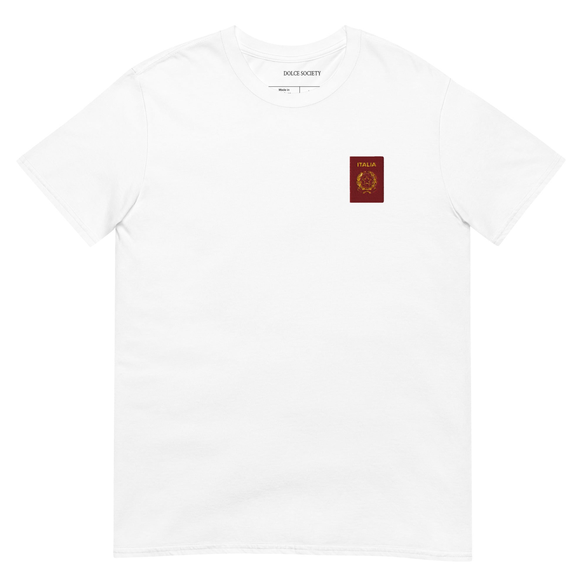 Passaporto Italiano T-Shirt (Embroidered)