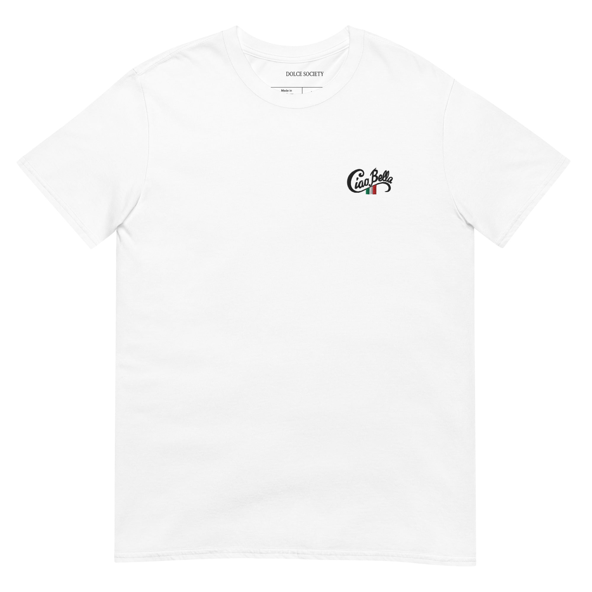 Ciao Bella Script T-Shirt (Embroidered)