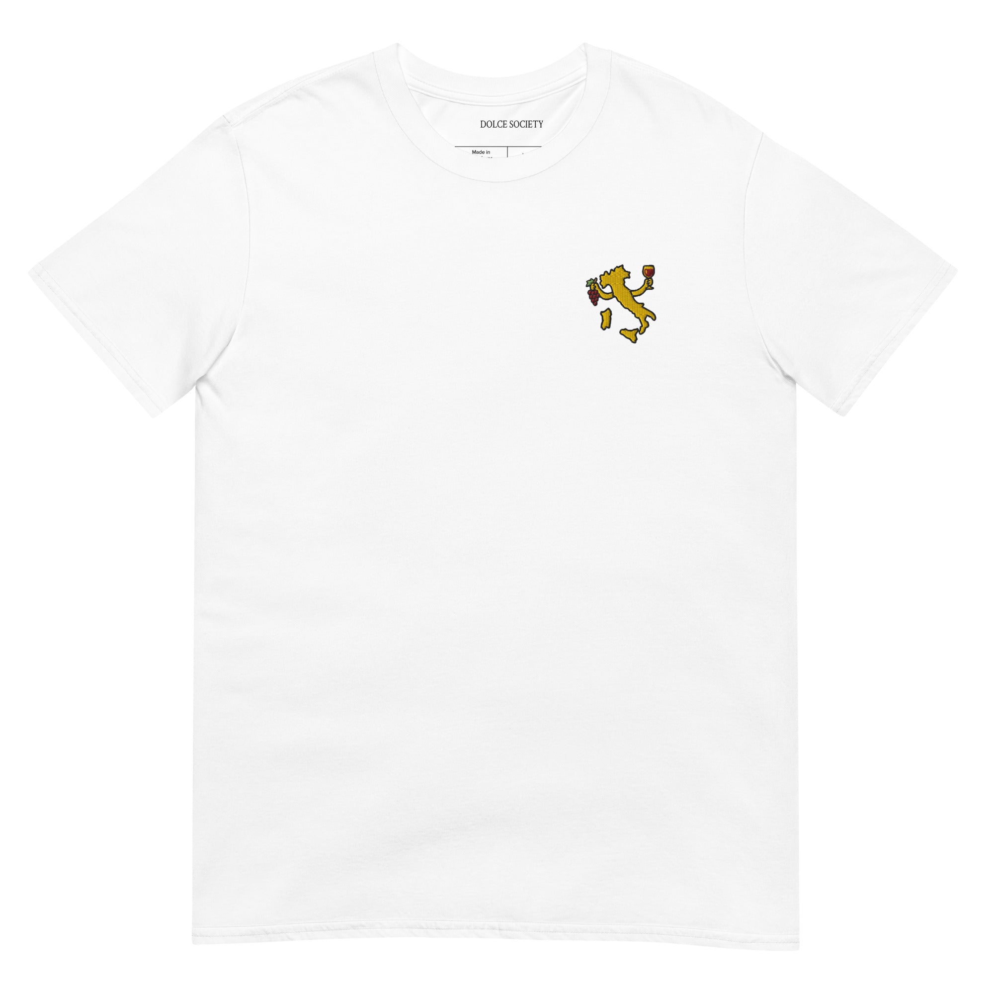 Italia con Braccia T-Shirt (Embroidered)