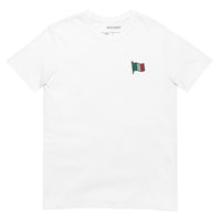 Bandiera Italiana Mosaic T-Shirt (Embroidered)