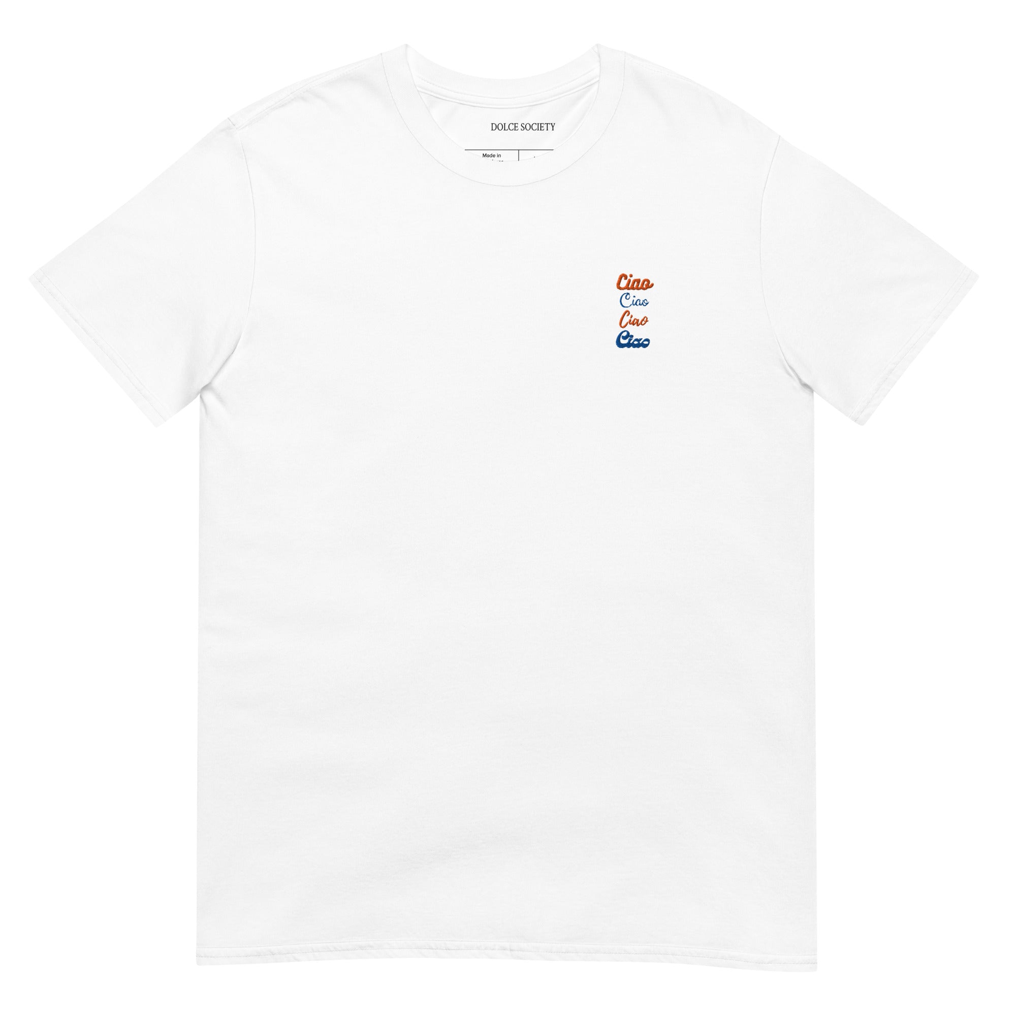 Ciao Ciao Ciao Ciao T-Shirt (Embroidered)
