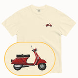 Vespa T-Shirt (Embroidered)