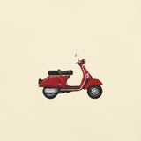 Vespa T-Shirt (Embroidered)