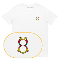 Asso Denari Card T-Shirt (Bestickt)