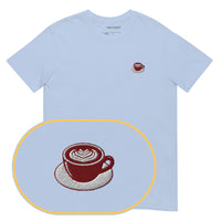 Cappuccino T-Shirt (Embroidered)