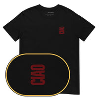 Ciao Text T-Shirt (Embroidered)
