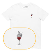 Cuore di Vino T-Shirt (Embroidered)