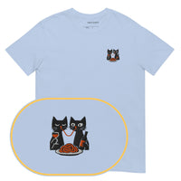Gatti e Spaghetti T-Shirt (Embroidered)