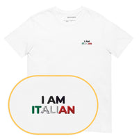 I Have Italian Ancestors T-Shirt (Embroidered)