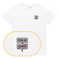 Italia, Stress Free T-Shirt (Embroidered)