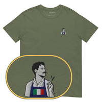 Italian Barber T-Shirt (Embroidered)