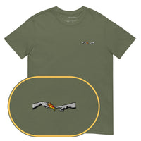 Michelangelo Pizza T-Shirt (Embroidered)